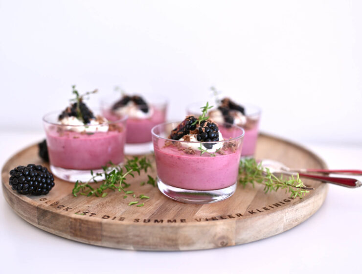 Blackberry Mousse Made Easy